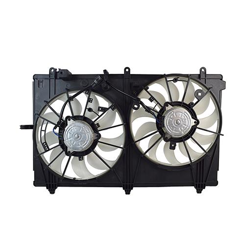 A/C CONDENSER FAN MOTOR & SHROUD