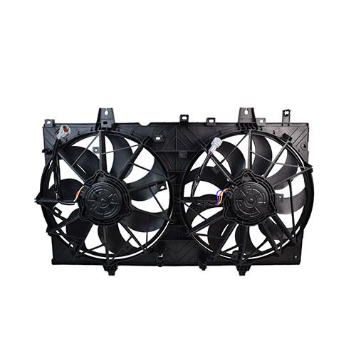 A/C CONDENSER FAN MOTOR & SHROUD